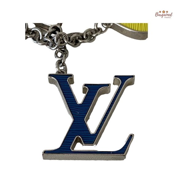 Authentic LOUIS VUITTON Bijossac Fleur De Epi Keyring Bag Charm - M67124 - Picture 7 of 13